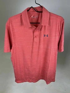 Under Armour Men’s Golf Polo Shirt Heat Gear Sizes XS, SMALL, MEDIUM, LARGE-NEW! - Picture 1 of 12