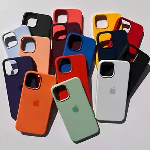 iPhone Silicone Case with MagSafe - 12 Pro Max, Mini, 12 and Pro. - Picture 1 of 64