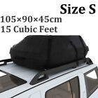 15/20 Cubic ft Car Roof Bag Top Carrier Cargo Storage Rooftop Luggage Box New