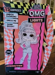 LOL Surprise! OMG Lights Speedster Fashion Doll 15 sorprese - Nuova - Foto 1 di 3