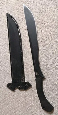 Schrade Priscilla Machete SCHMBS 由 Joshua Waggoner 设计,带鞘 24 — 第 1/4 张图片
