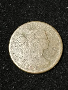 1802 draped bust large cent - Picture 1 of 2