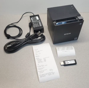 Seiko Epson TM-m30 M335A Thermal Receipt Printer DNUB-E1 WiFi Adapter - Picture 1 of 6