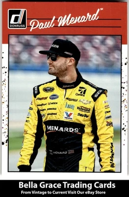 2023 Donruss Paul Menard #198 Richard Childress Racing NASCAR - Image 1 of 2