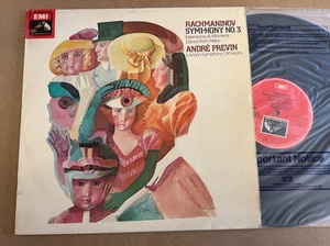 ASD 3169 Rachmaninov Symphony No. 3 Andre Previn LSO - Picture 1 of 2