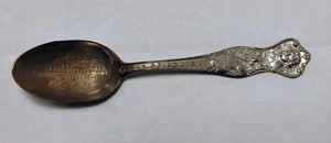 1904 St. Louis World's Fair U.S. Government Building Souvenir Spoon US Silver Co - Bild 1 von 9