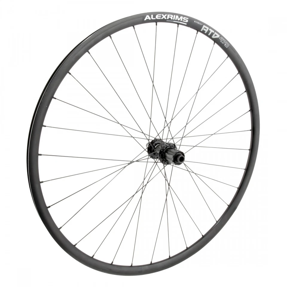 Rueda trasera 700C Tubeless Ready con llanta Alex ATD470 y buje Shi RS470 Foto 1 de 1