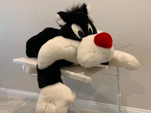 RARE 2001 Sylvester Cat Plush Jumbo 30" Vintage Warner Bros. Studio Store w/Tag - Picture 1 of 11