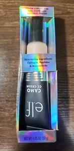 e.l.f. Camo CC Cream Color-Correcting Full Coverage SPF 30, Light 240 W, 1.05oz. - Picture 1 of 2