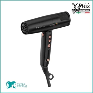 NUOVO Phon asciugacapelli DIGITALE professionale GAMMAPIU' X HORIZON nero - Foto 1 di 5