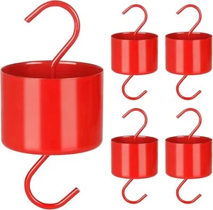 Large Metal Ant Moat for Hummingbird Feeders Red Hummingbird Feeder Ant Guard - Picture 1 of 2