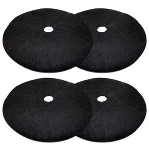 4 Pack 32.3 Inch Non-Woven Tree Mulch Ring - Degradable Tree Protector Mat, R... - Picture 1 of 7