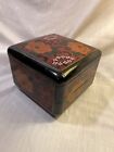 Vintage Jubako Bento Box 2 Stacked Compartments with Lid Floral Motif