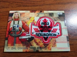 2017 Star Wars Rogue One LT. Zal Dinnes Red Squadron Patch Red Patch - Picture 1 of 3