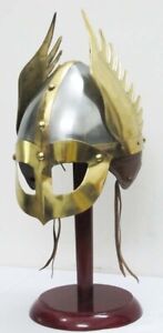 Norman King Helmet Fully Wearable Adult Size Fully Medieval Norman Viking Style