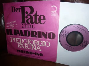 Piergiorgio Farina, Il Padrino, Der Pate 2. Teil, German R 35.010 Single, 7" 75 - Bild 1 von 2