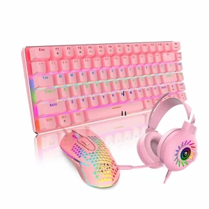AJAZZ x Attack Shark AK33 Teclado Mecánico con Cable Ratón Auriculares para Juegos 3 en 1 - Imagen 1 de 16