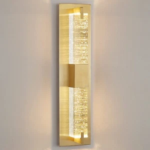 WOSHITU LED Wall Sconce Light: 19 Inch Modern Sconces Bath Wall Lighting 3000K. - Picture 1 of 2