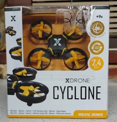 XDRONE Cyclone Mini Drone - Pocket RC Quadcopter for Kids and Adults, New Sealed - Image 1 of 2