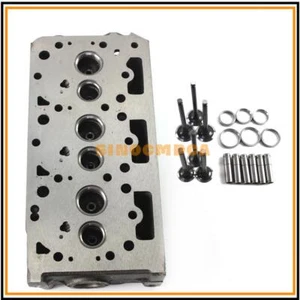 Culata D902 1G962-03045 1G962-03046 y válvulas para motor Kubota D902 - Imagen 1 de 8