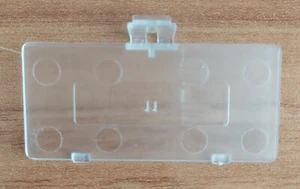 Cache Pile Transparent - NEUF - Game Boy Pocket - Gameboy GBP - Battery cover - Zdjęcie 1 z 1