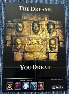 BENEDICTION - THE DREAMS YOU DREAD - GERMAN PROMO POSTER 33 X23 - Picture 1 of 1