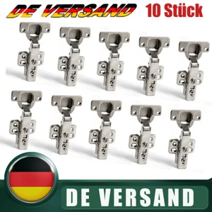 10x Topfbänder gedämpft Topfscharnier mit Schließautomatik Türscharnier Neu DE - Bild 1 von 12