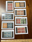 Lot 1938 Canada stamps blocks 1c 2c 3c 4c 5c 6c air 8c 10c 13c 20c 
