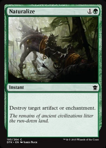 Dragons of Tarkir - Naturalize - Foil - Image 1 of 1