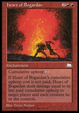 Magic the Gathering MTG Heart of Bogardan (106) Weatherlight   LP