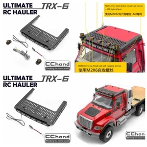 CChand Roof frame + Spotlight Light for TRX6 ULTIMATE RC HAULER TOY RC CAR PART - Picture 1 of 7