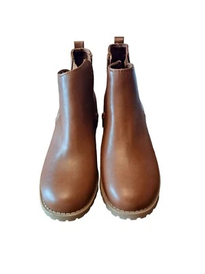 Sonoma Goods For Life Cilantro Womens Size 6 Cognac Brown Ankle Bootie Boots - Image 1 of 4