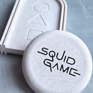 Squid Game 2 Flying Stone Game Tombstone & Rock 3D Printed Challenge Game - Picture 1 of 8