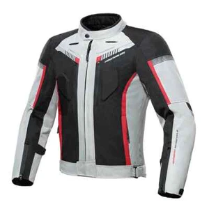 Men Motorcycle Jacket Waterproof Four Season Motorbike Overcoat Pants Reflective - Picture 1 of 28