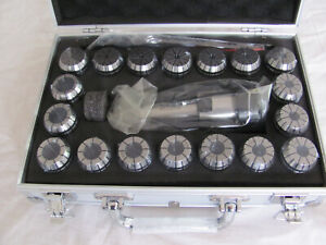ER32 COLLET CHUCK SET WITH 18 COLLETS,NEW,BOXED