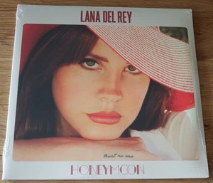 Lana Del Rey Honeymoon 2x TRANSLUCENT RED Vinyl Record LP 2015 NEW SEALED indie - Picture 1 of 14