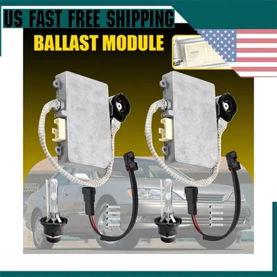 For Lexus ES300 ES330 GS430 Toyota Xenon HID Headlight Ballast igniter Bulb 2Set - Image 1 of 4