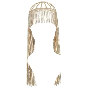 Gold Head Chain Festival Hair Jewelry Halloween Accessories Headbands Headpie... - Picture 1 of 5