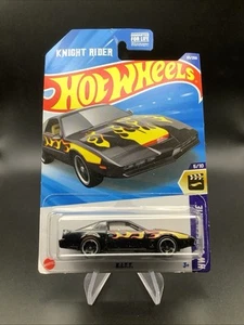 2025 Hot Wheels Knight Rider K.I.T.T Black #83 Mainline Case D | New KITT - Picture 1 of 5