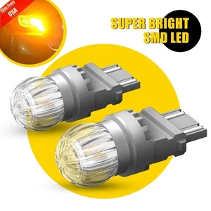 AUXITO 3157 3457 4157 4057 3757 T25 6LED AMBER Turn Signal Light Bulb Error-Free - Bild 1 von 21