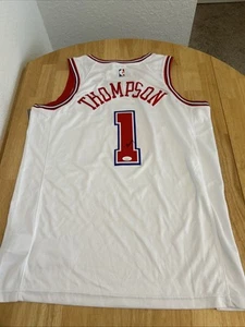 Amen Thompson Houston Rockets Autographed Jersey JSA Certified - Picture 1 of 6