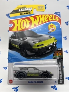 Hot Wheels 2025 Mainline HW Dream Garage Mazda MX-5 Miata Legends Tour Winner #1 - Picture 1 of 9