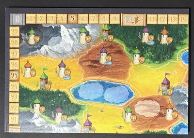 Juego de mesa de servicio de escoba Ravensburger solo pieza de tablero de juego de repuesto Foto 1 de 3