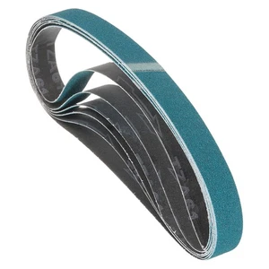 6Pack Sanding Belt, 1" x 30" 100 Grit Zirconia Good for Grinding - Picture 1 of 7