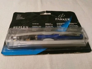 PARKER REFLEX BLAU FÜLLFEDERHALTER - Neu im Karton - Bild 1 von 5