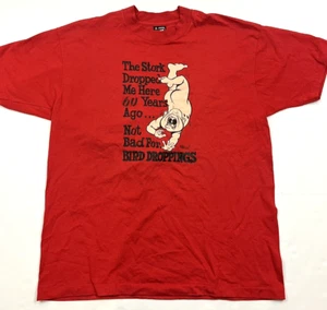 Vintage 90s Funny 60th Birthday Tee T-shirt Made in USA Single Stitch Size XL - Picture 1 of 5