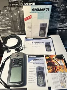 Garmin GPSMAP 76 Navigator Handheld Receiver WAAS Waterproof-Tested Works Great - Picture 1 of 19