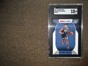 2020-21 Panini NBA Hoops - Winter Anthony Edwards RC #216 SGC 10, Rookie! **HOT** - Bild 1 von 2