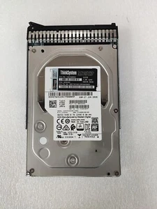 LENOVO 00YK043 7XB7A00054 ThinkSystem 3.5" 10TB 7.2K SATA 6Gb Hard Drive - Picture 1 of 2