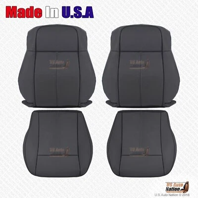 2008 2009 2010 年适用于克莱斯勒 300 限量前底-Tops 皮革保护套黑色 — 第 1/4 张图片